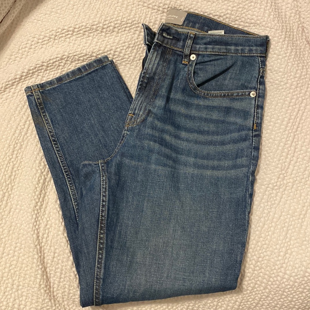 Everlane - The Cheeky Jean Crop, 98% cotton, 2% elastane.
